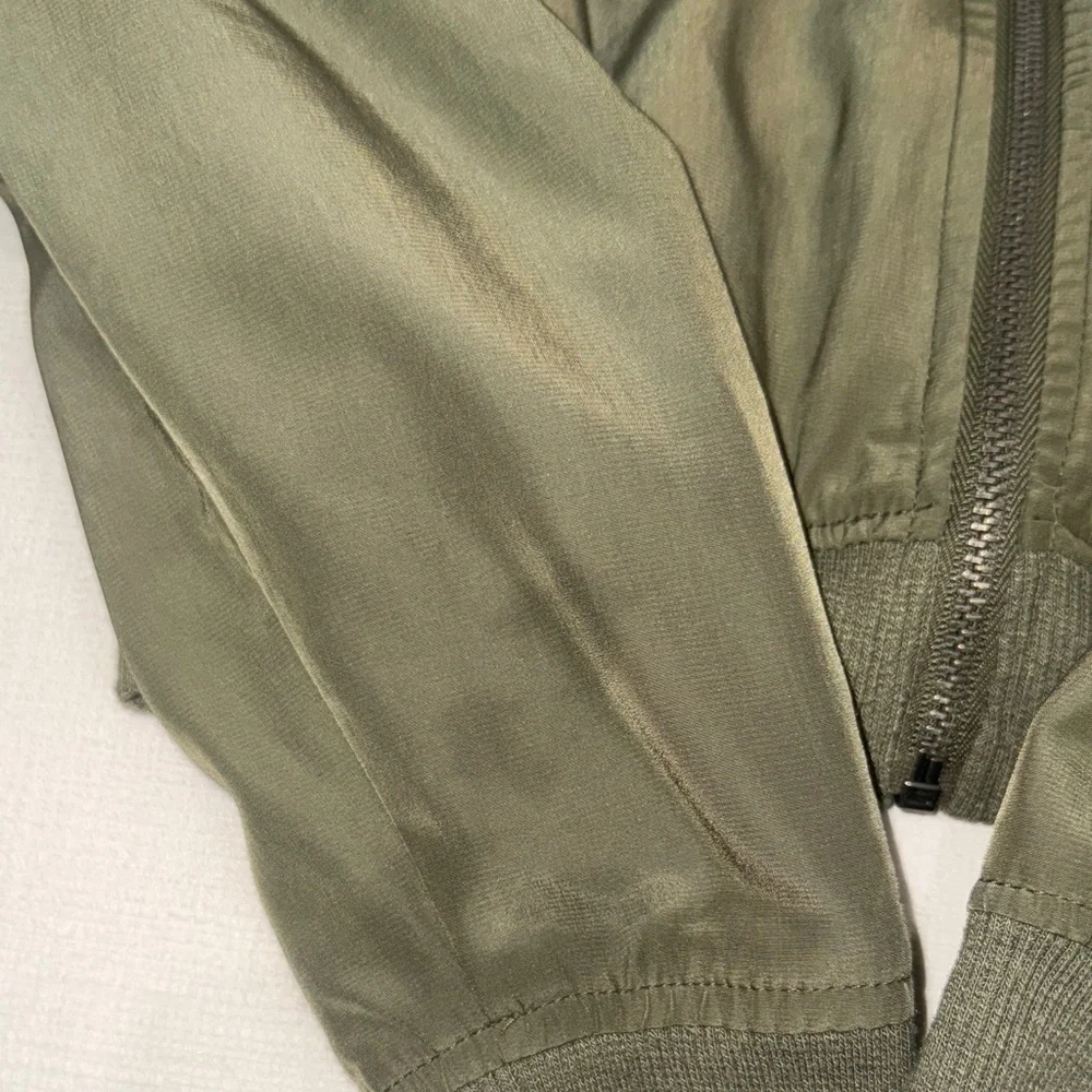 Xhilaration Olive Green kids Bomber Jacket